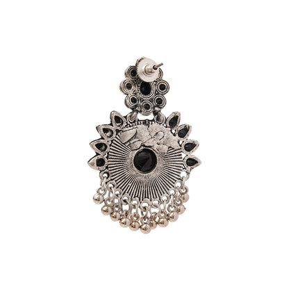 Timeless Royal dangler earring (Black)