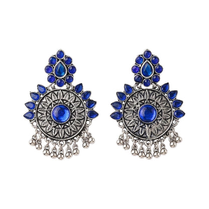 Timeless Royal dangler earring (Blue)