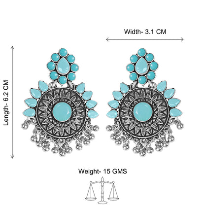 Timeless Royal dangler earring (Mint)