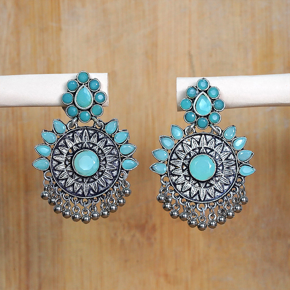 Timeless Royal dangler earring (Mint)