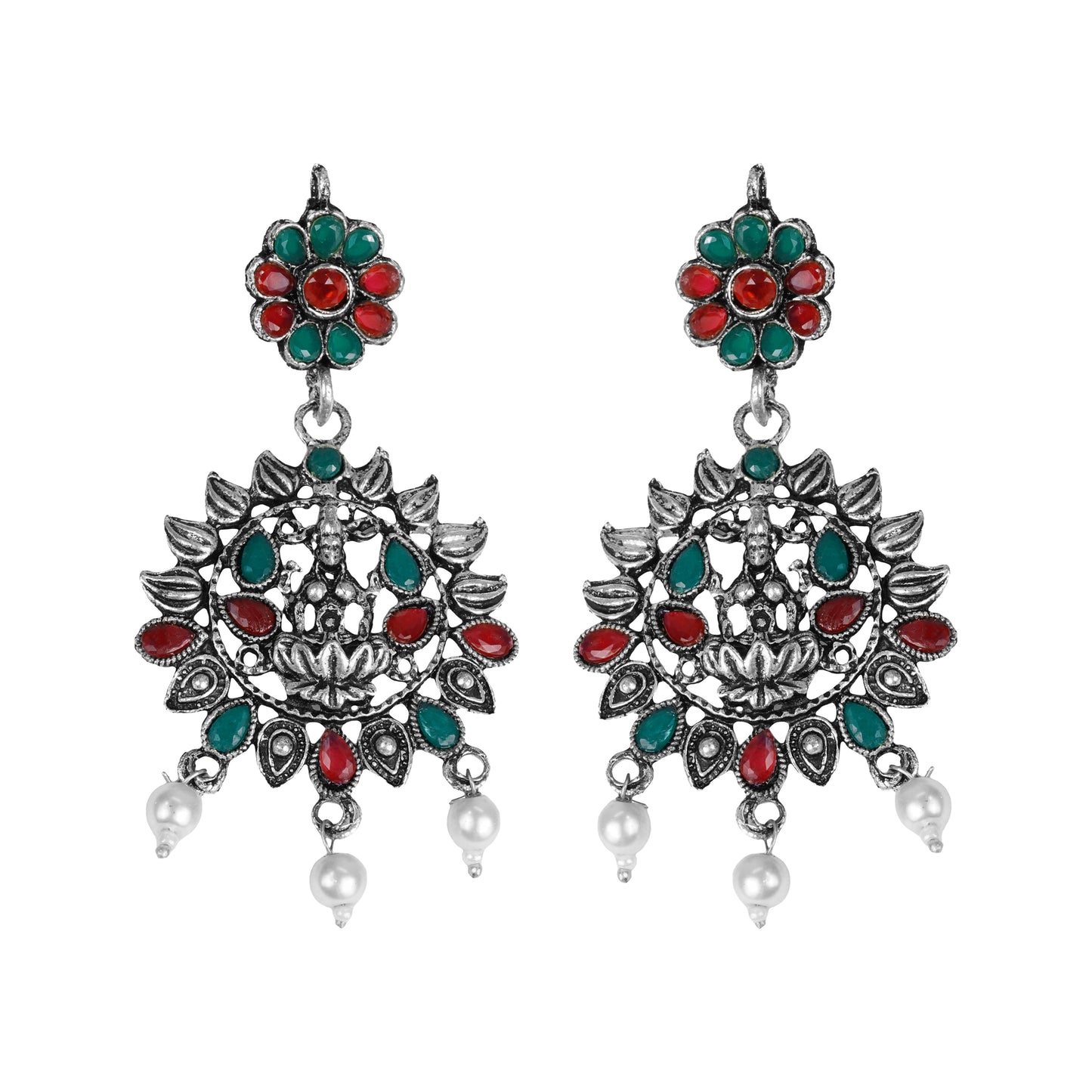 Dhan Laxmi dangler earring (Multicolored)