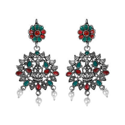 Dhan Laxmi dangler earring (Multicolored)