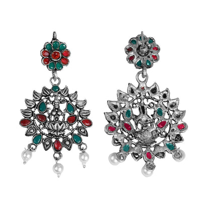 Dhan Laxmi dangler earring (Multicolored)