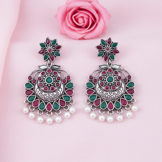 Little Petal dangler earrings (Multicolored)