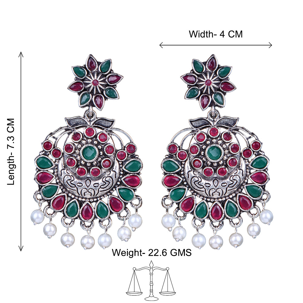 Little Petal dangler earrings (Multicolored)