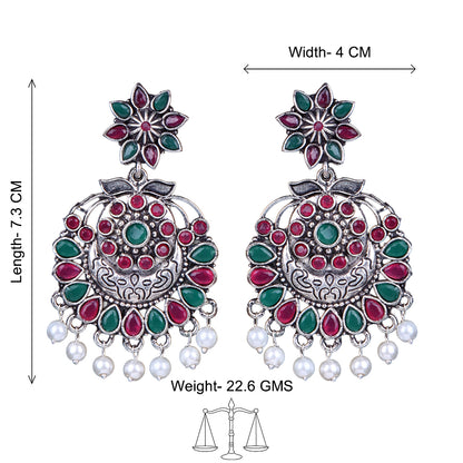 Little Petal dangler earrings (Multicolored)