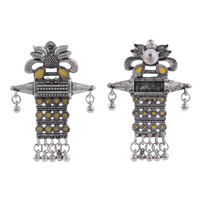Bindaas Boho dangler earrings (Yellow)