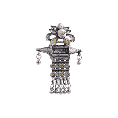 Bindaas Boho dangler earrings (Yellow)