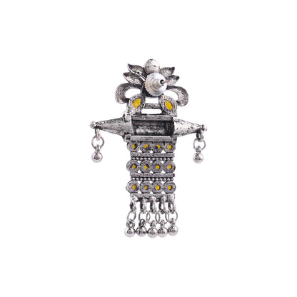 Bindaas Boho dangler earrings (Yellow)