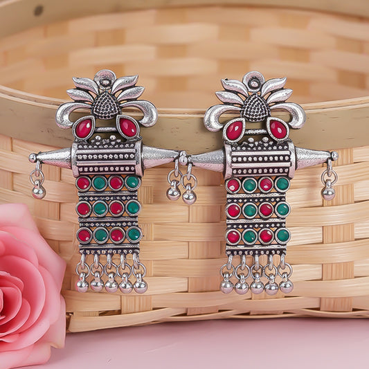 Bindaas Boho dangler earrings (Multicolored)