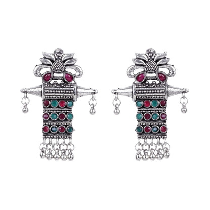 Bindaas Boho dangler earrings (Multicolored)