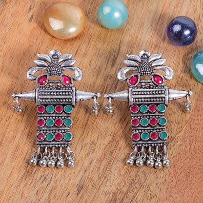 Bindaas Boho dangler earrings (Multicolored)
