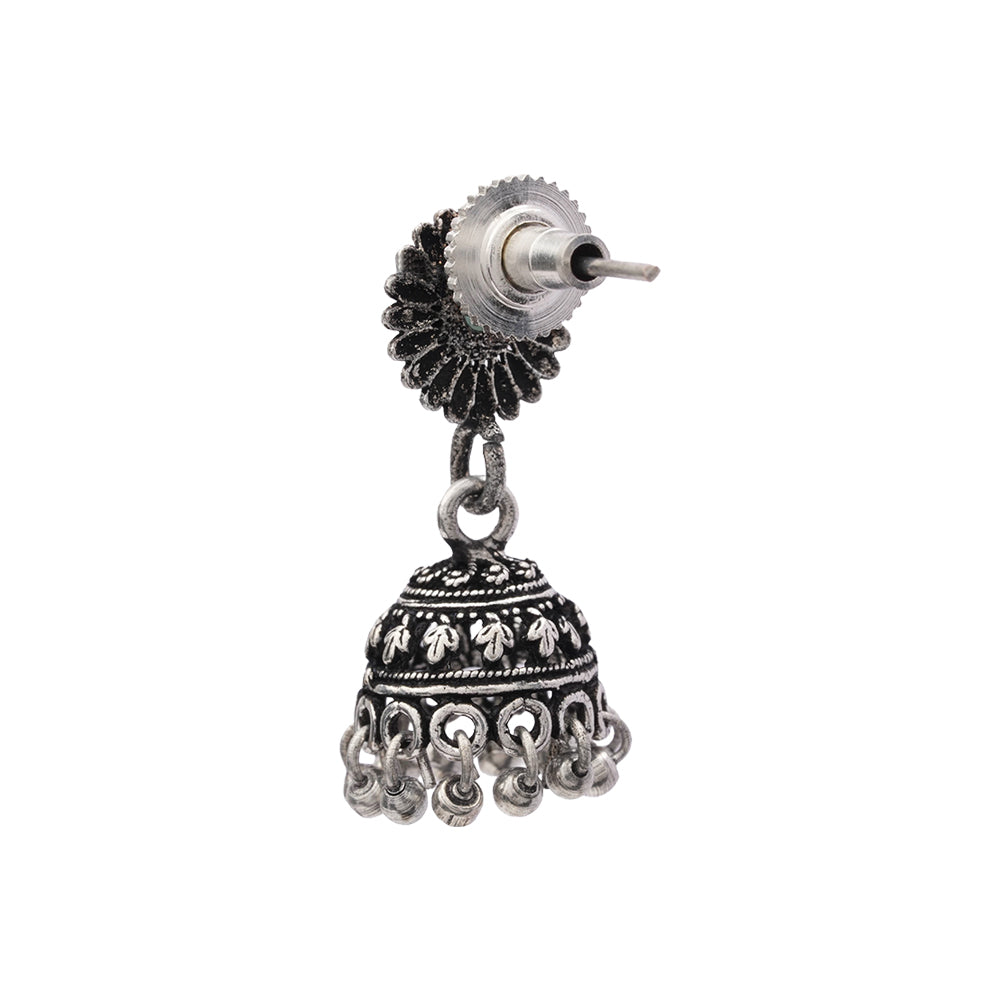 Garden gorgeousness Jhumki arrings (Mint)
