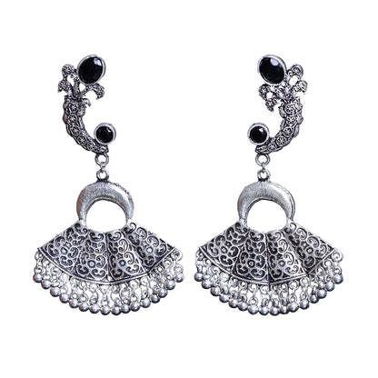 Statement Oxidised Dangler Earrings