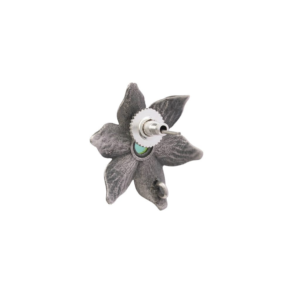 Minima-lily stud earrings (Mint)