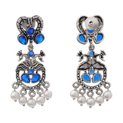 Neelkanth Dangler earrings (Blue)