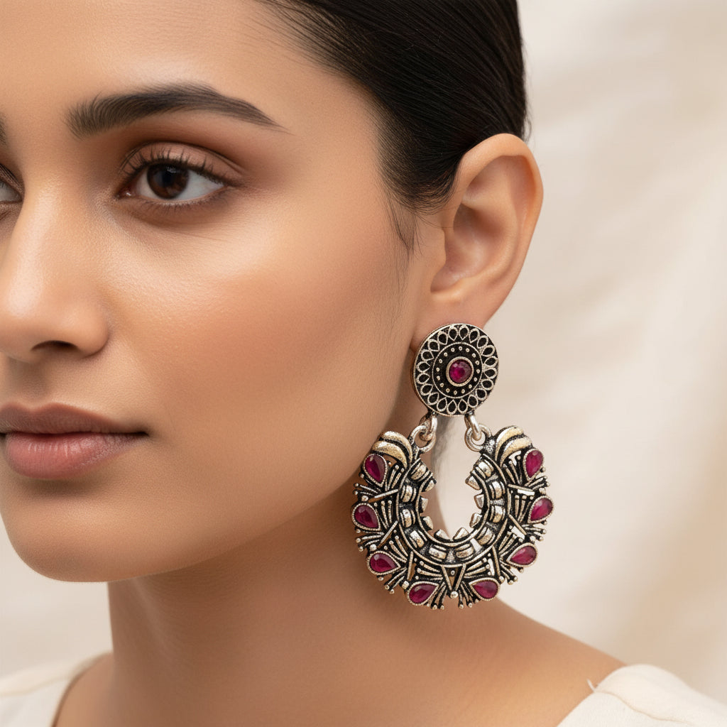 Dangling Delight Dangler Earrings (Red)