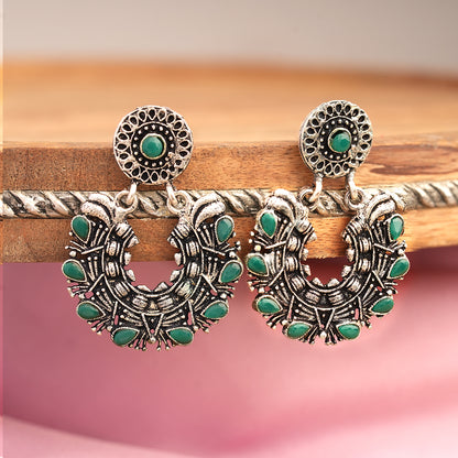 Dangling Delight Dangler Earrings (Green)