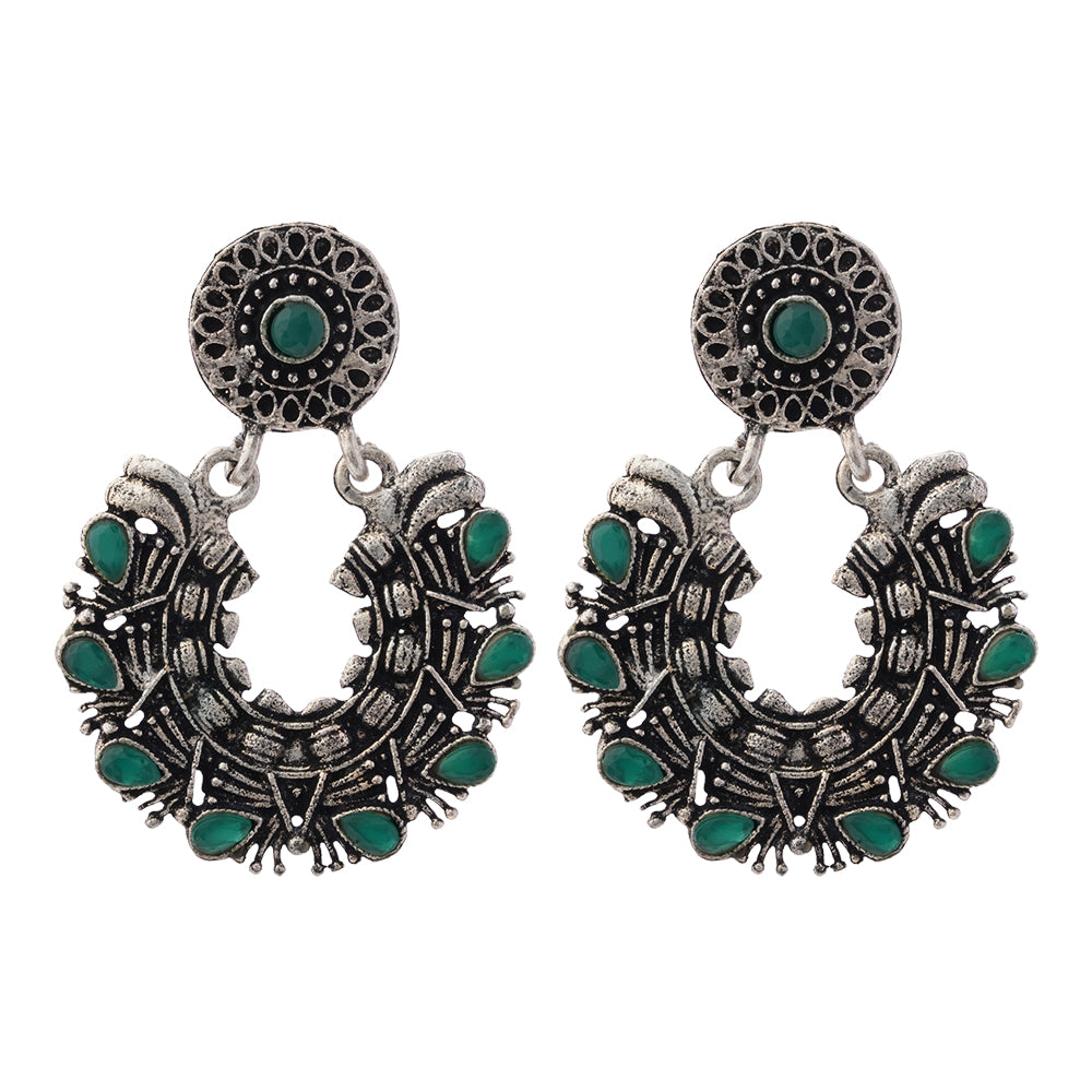 Dangling Delight Dangler Earrings (Green)