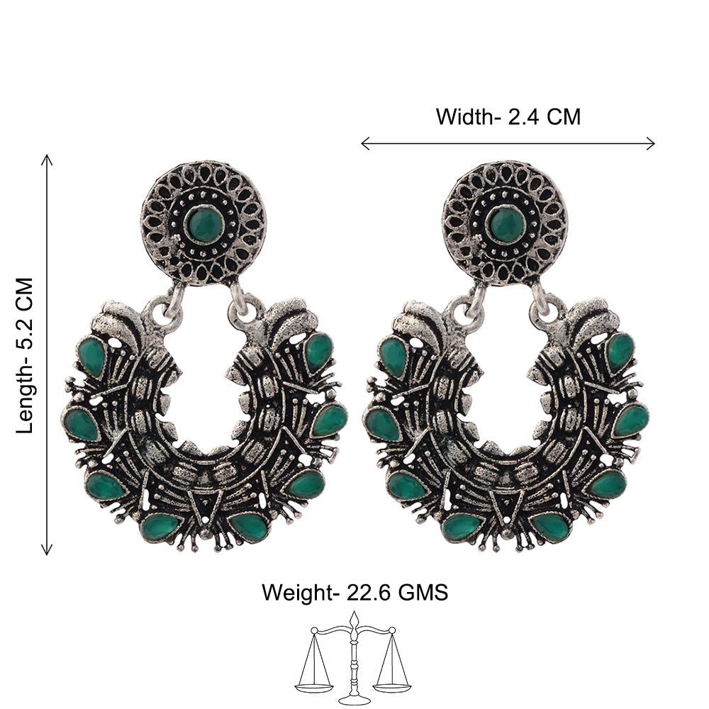 Dangling Delight Dangler Earrings (Green)