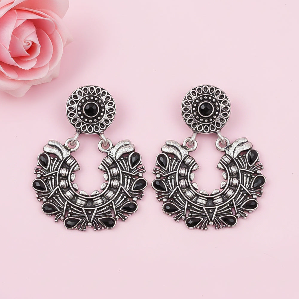 Dangling Delight Dangler Earrings (Black)