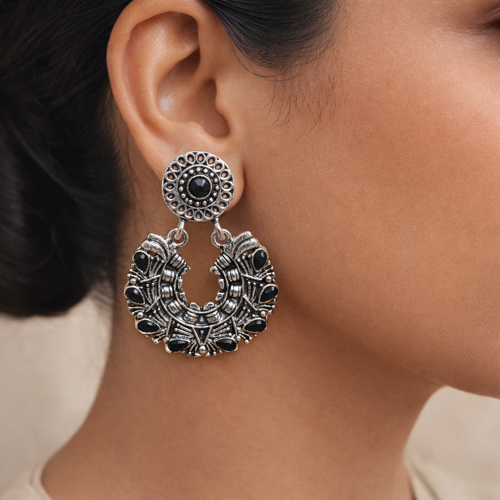 Dangling Delight Dangler Earrings (Black)