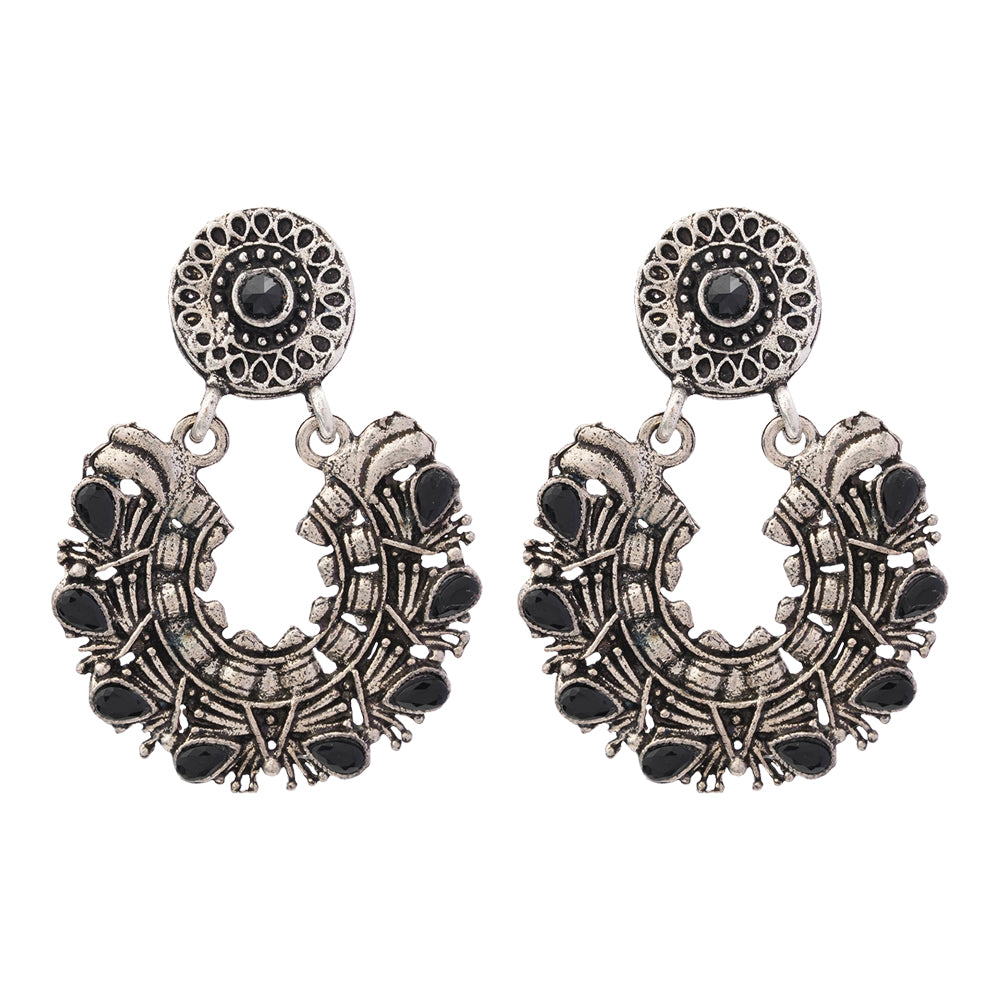 Dangling Delight Dangler Earrings (Black)