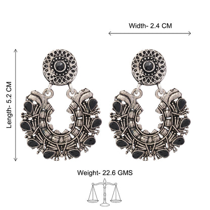 Dangling Delight Dangler Earrings (Black)