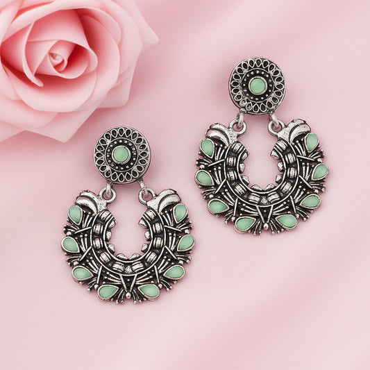 Dangling Delight Dangler Earrings (Pista)