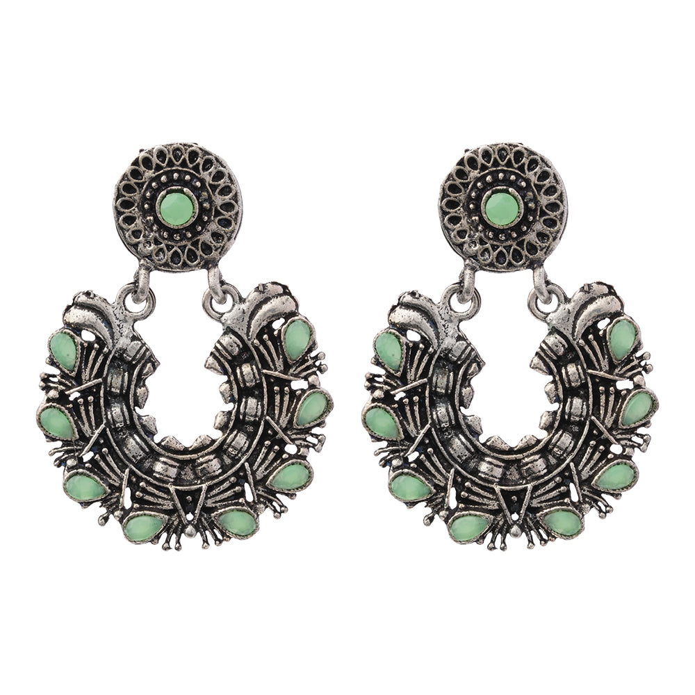Dangling Delight Dangler Earrings (Pista)