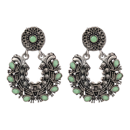 Dangling Delight Dangler Earrings (Pista)