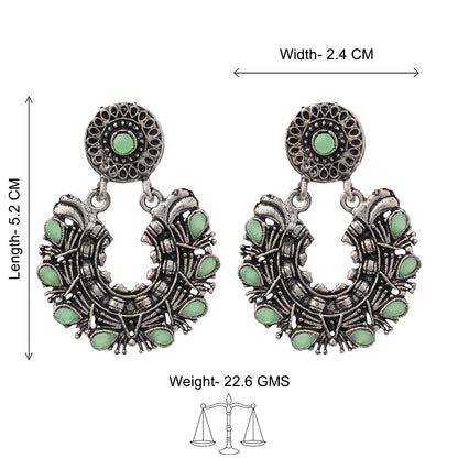 Dangling Delight Dangler Earrings (Pista)