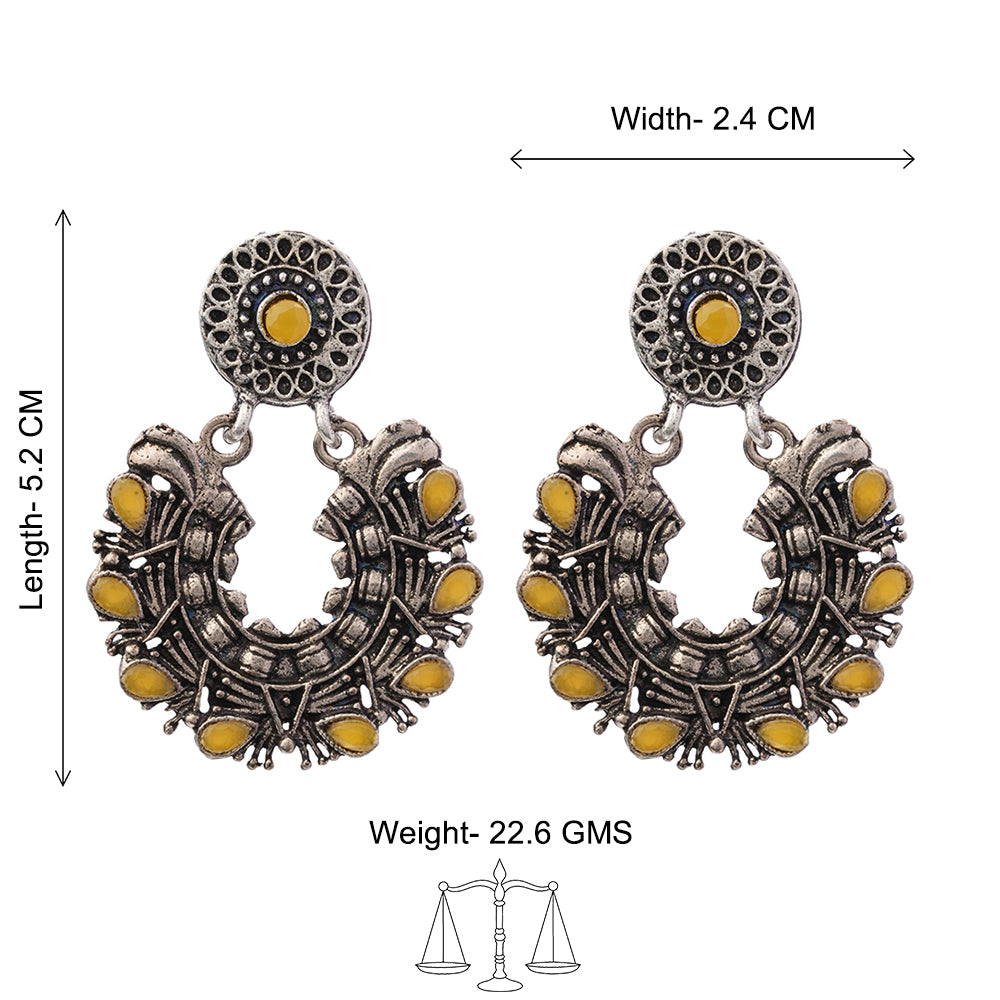 Dangling Delight Dangler Earrings (Yellow)