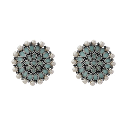 Desi Diva stud earring (Mint)
