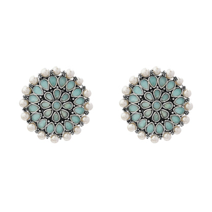 Desi Diva stud earring (Mint)