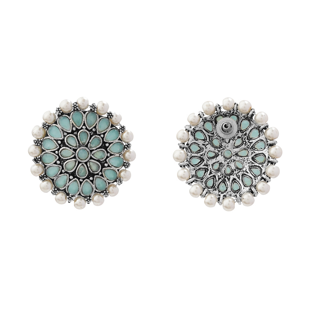 Desi Diva stud earring (Mint)