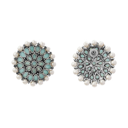 Desi Diva stud earring (Mint)
