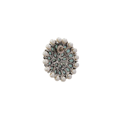 Desi Diva stud earring (Mint)