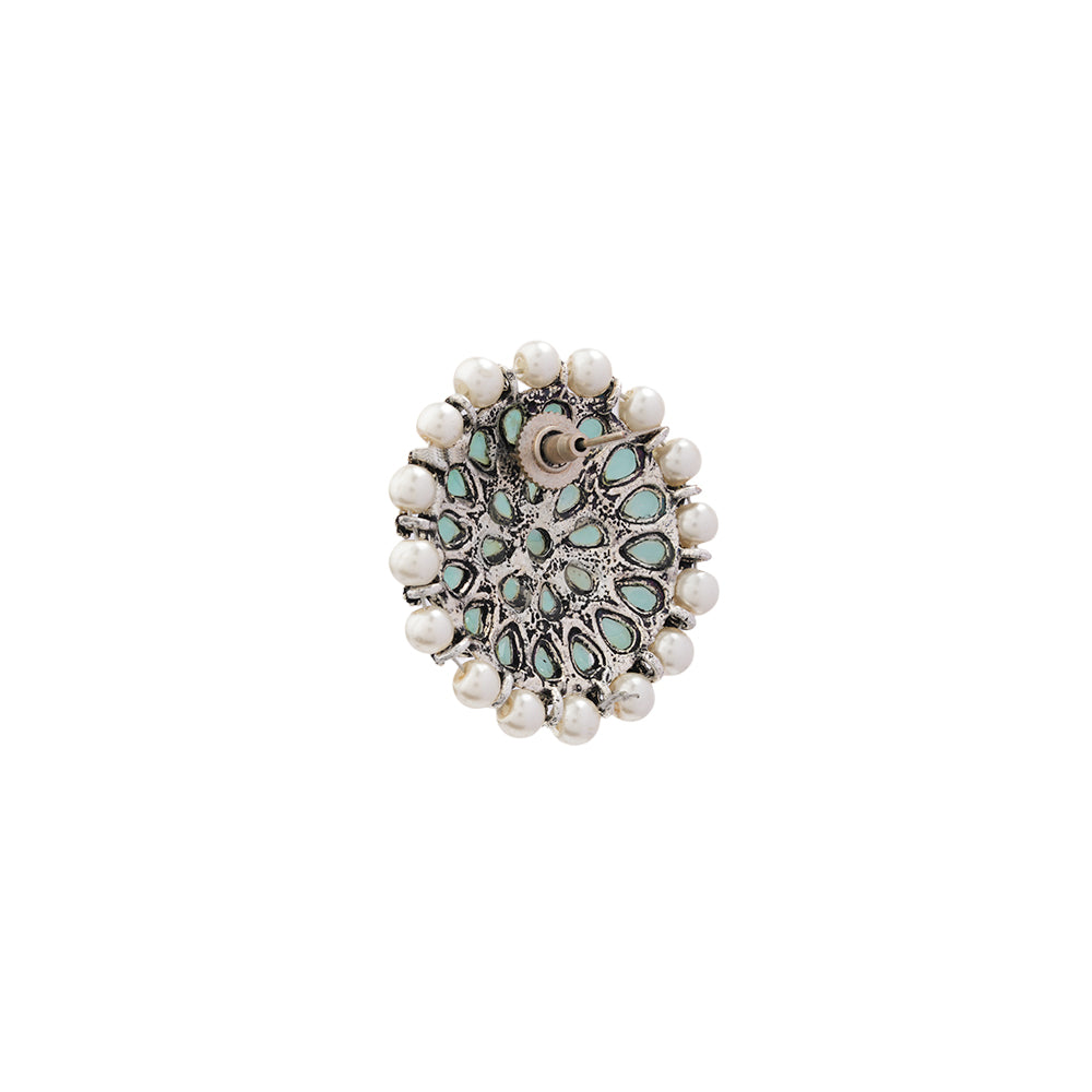 Desi Diva stud earring (Mint)