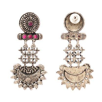 Enchanted Swing dangler earring (Red)