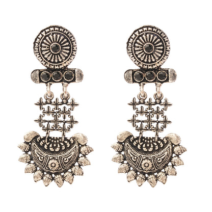 Enchanted Swing dangler earring (Black)