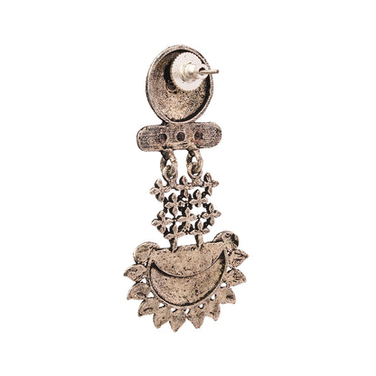 Enchanted Swing dangler earring (Black)