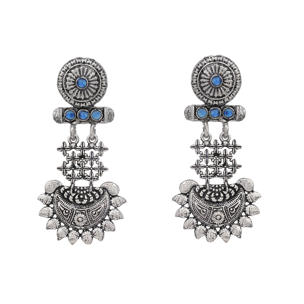 Enchanted Swing dangler earring (Blue)