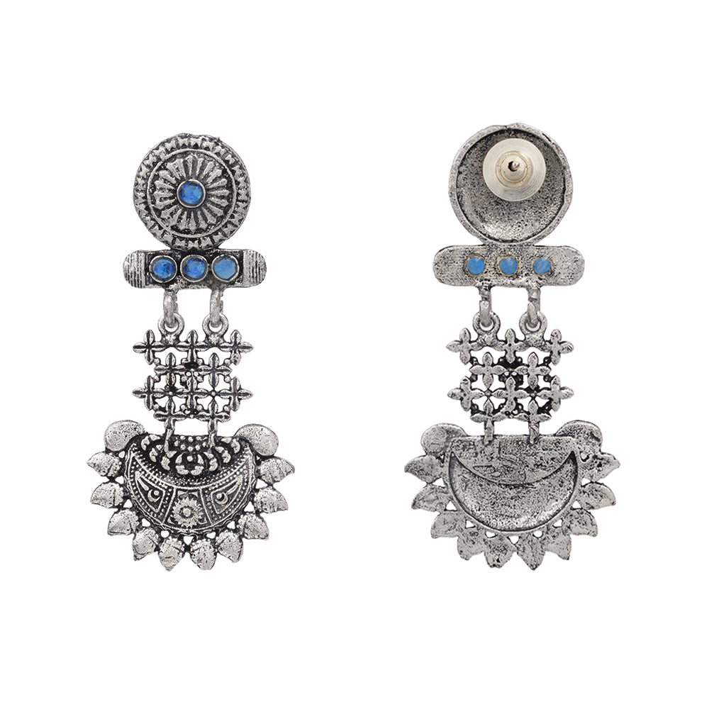 Enchanted Swing dangler earring (Blue)