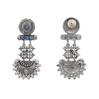 Enchanted Swing dangler earring (Blue)