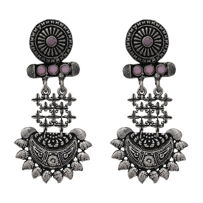 Enchanted Swing dangler earring (Baby Pink)