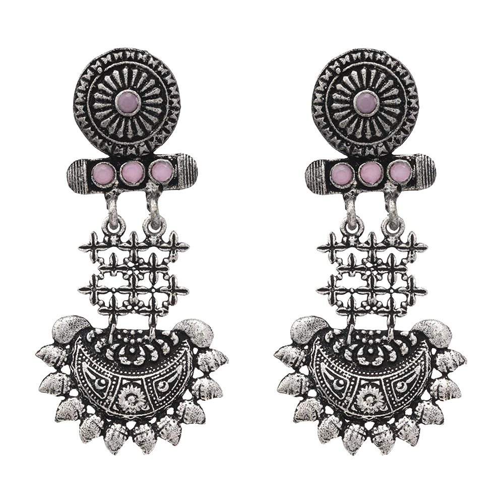Enchanted Swing dangler earring (Baby Pink)