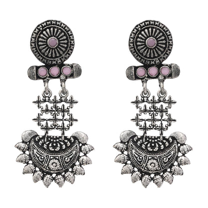 Enchanted Swing dangler earring (Baby Pink)
