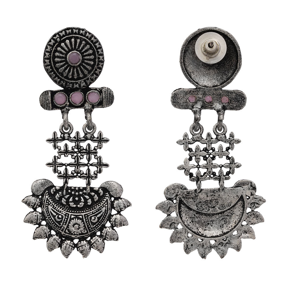 Enchanted Swing dangler earring (Baby Pink)