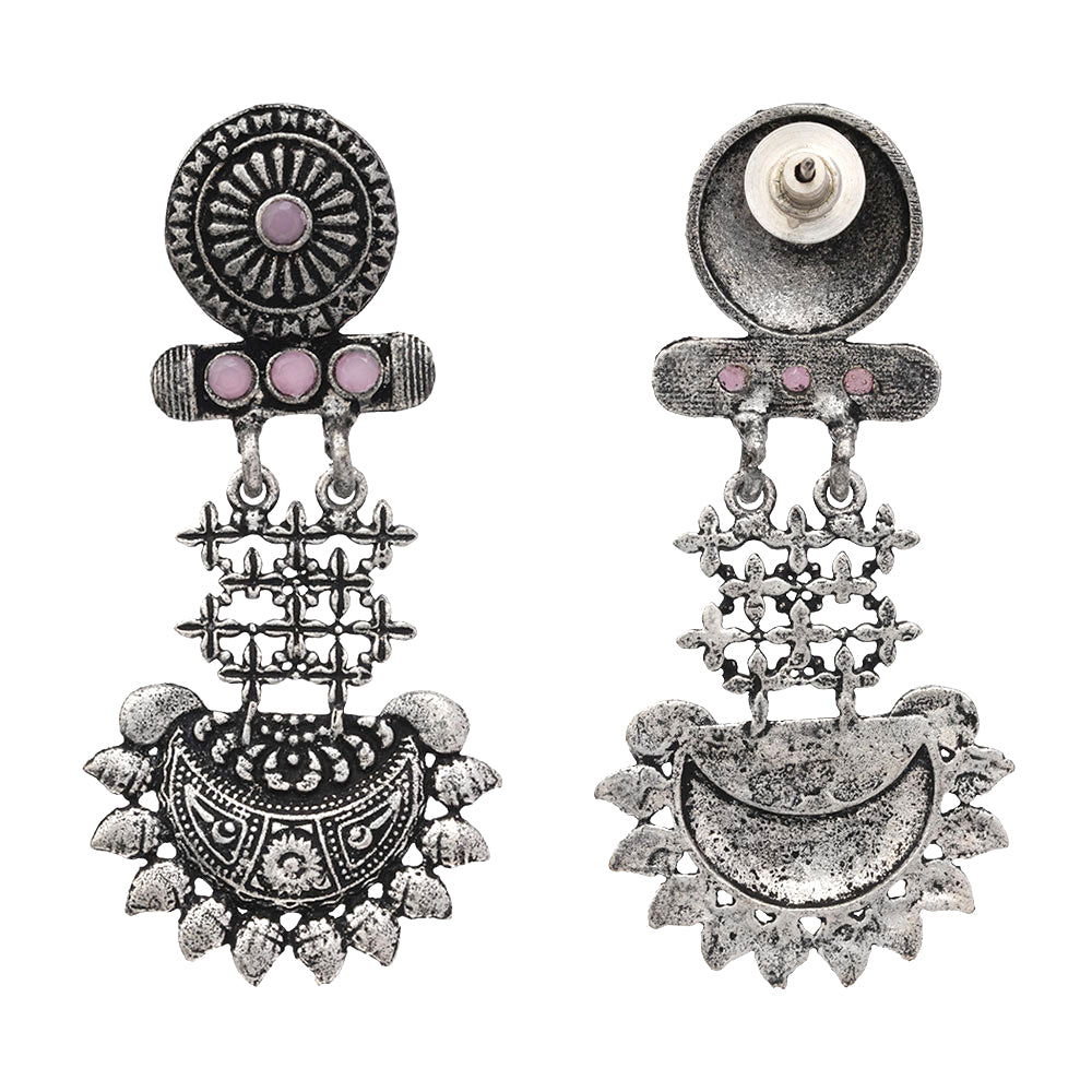 Enchanted Swing dangler earring (Baby Pink)